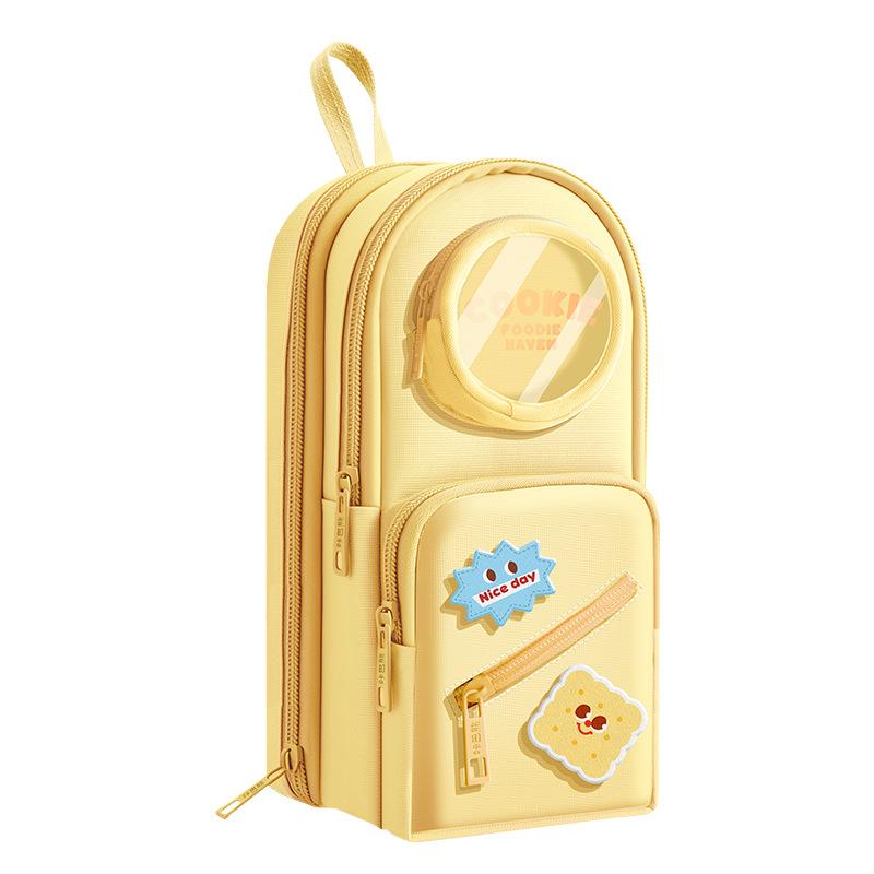 New Cute Multi-layer Large Capacity Pencil Case, Multifunctional Stationery Box for Girls & Kids