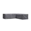 Perel Garden Lounge-shaped Set for 250 Cm, Black, 215 X 215 X 70 Cm - Oclsl250