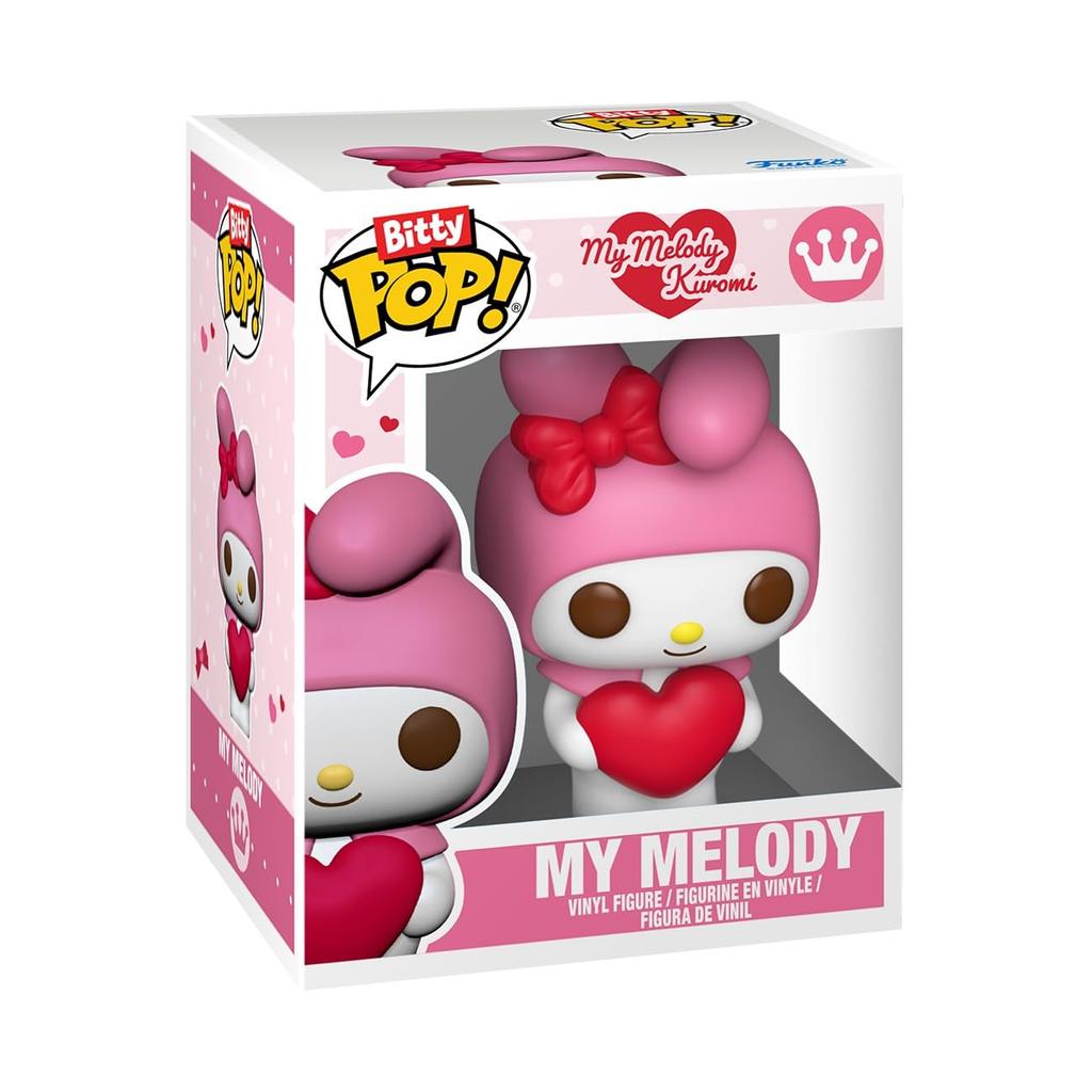 Funko Bitty Sanrio My Melody ו-Kuromi אוסף רעיון למתנה שקית מסיבה גרב עובד Pop! זר - - 2.2 ס"מ - - -