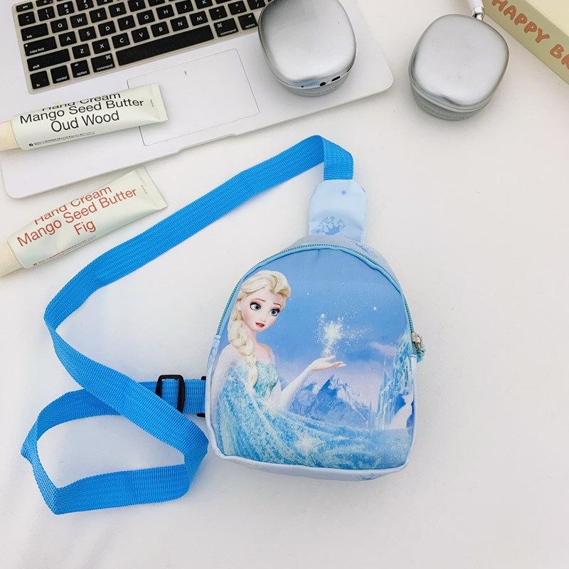 Kids Cartoon Crossbody Bag: Seven Princesses Backpack and Coin Purse