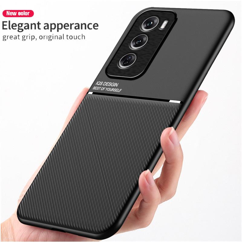 Rugged Protective Cover for OPPO Reno 12 Pro 5G Reno13 Reno 13 11 11F Case Built-in Car Magnetic Holder Phone Coque Fundas