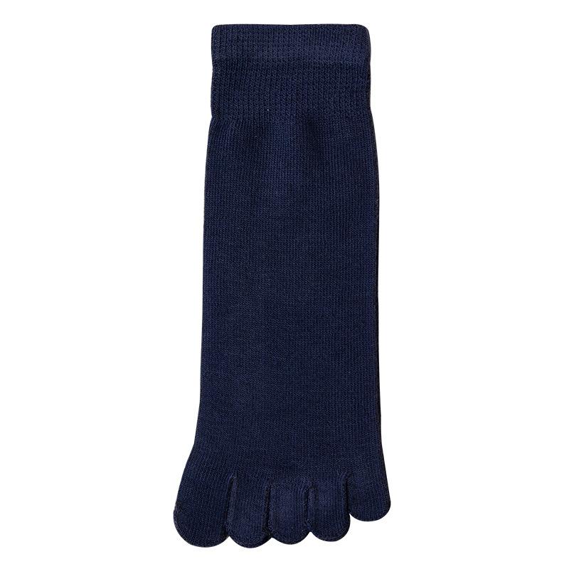 

Мужские носки с пятью пальцами из чистого хлопка, влагопоглощающие носки средней длины с раздельными пальцами, носки для пальцев ног для мужчин 38-43