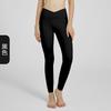 Womens High-Waisted Cross-Back Leggings With Tummy Control Butt Lift Seamless Yoga Pants Gym Running Pilates