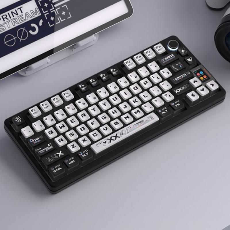 122Keys Gaming Pbt Keycaps Oem Profile Dye-Sublimated Keycap Set For Mx Cherry Gateron Switch Mechanical Keyboard Kit