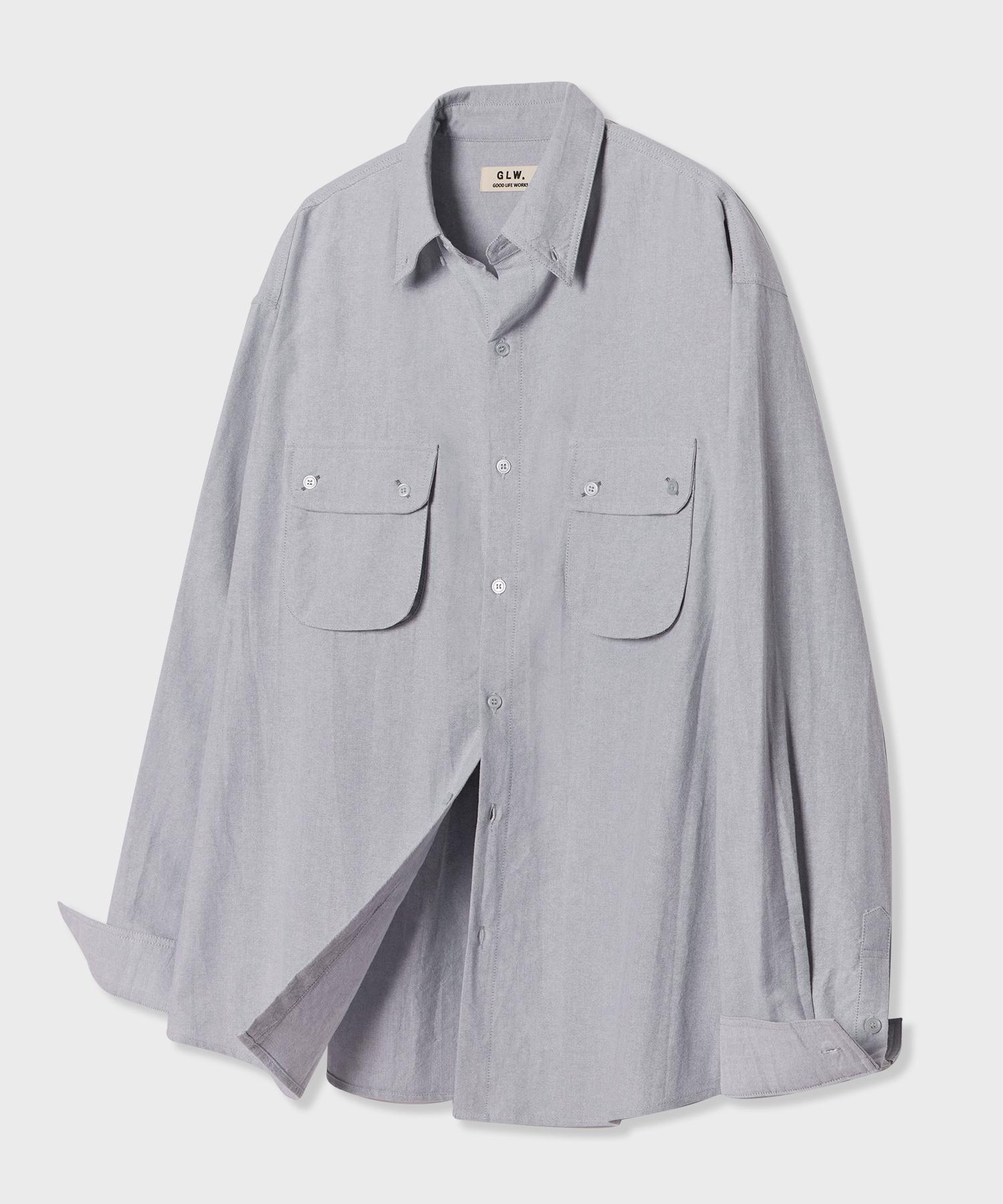 Good Life Works Oxford Two-Pocket Shirt Blue Note/L