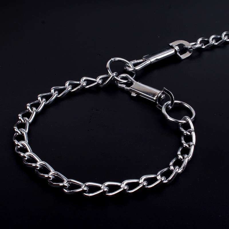 Pet Leash Metal Dog Chain Iron Chain Dog Leash Iron Buckle Chain Chain Tie Leash