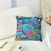 Cartoon Ddragon Quest Children  Pillow Covers Cartoon Sofa Decorative Home Doublesided Printing Short Plush Cute Cushion Cover