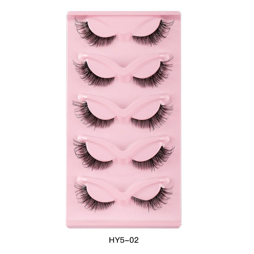 3D Artificial Fiber Women Beauty False Eyelashes Thick Long Eye Lashes Eye Extension Fox Eye