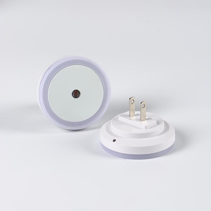 Smart LED Night Light with Dual Standard Socket and Energy-Saving Sensor