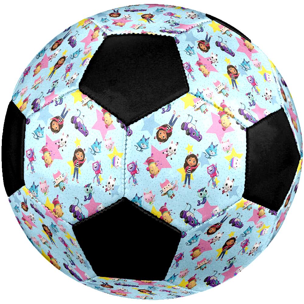 Balón de Fútbol Talla 5 Temático de La Casa de Muñecas de Gabby, Adecuado para Partidos Tanto en Interiores como en Exteriores, un Regalo Adecuado para Todos.