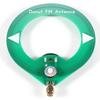 FM Antenna 5W 75-135MHz Car Portable Broadcast Antenna Mini Donut Antenna