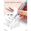Multifunctional Three-in-One Compass, Ruler & Pencil Set for Students