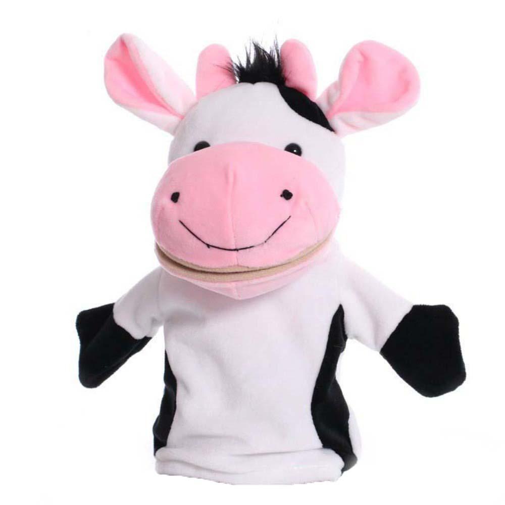 Stuffed Animal Hand Puppet Interactive Hand Finger Puppets Appease Dolls Parent-child