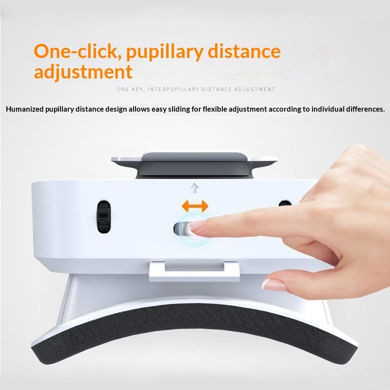3D Glasses Breathable Sponge Pad Comfortable Long Wear Virtual Reality Goggles for Most Phones for Party Gaming Use