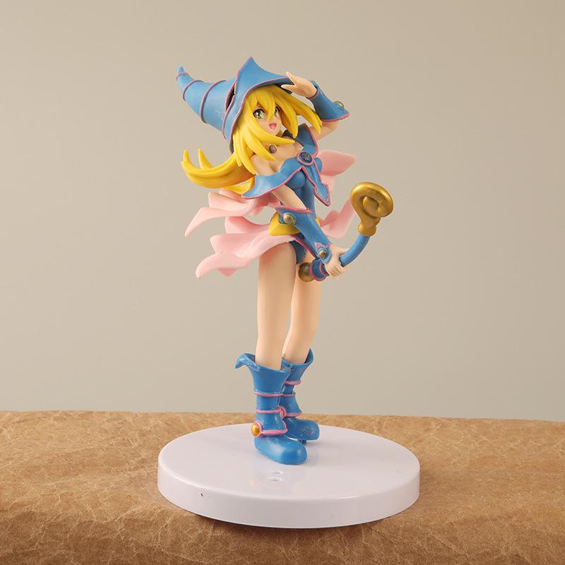 2Style Yu-Gi-Oh Figure Black Magician Girl Yugi Muto Joey Wheeler Action Figurine Desktop Model Doll Gift Collection 14CM