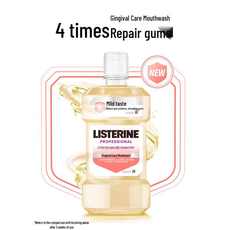 LISTERINE Gum Care Alcohol-Free Mouthwash 500ml