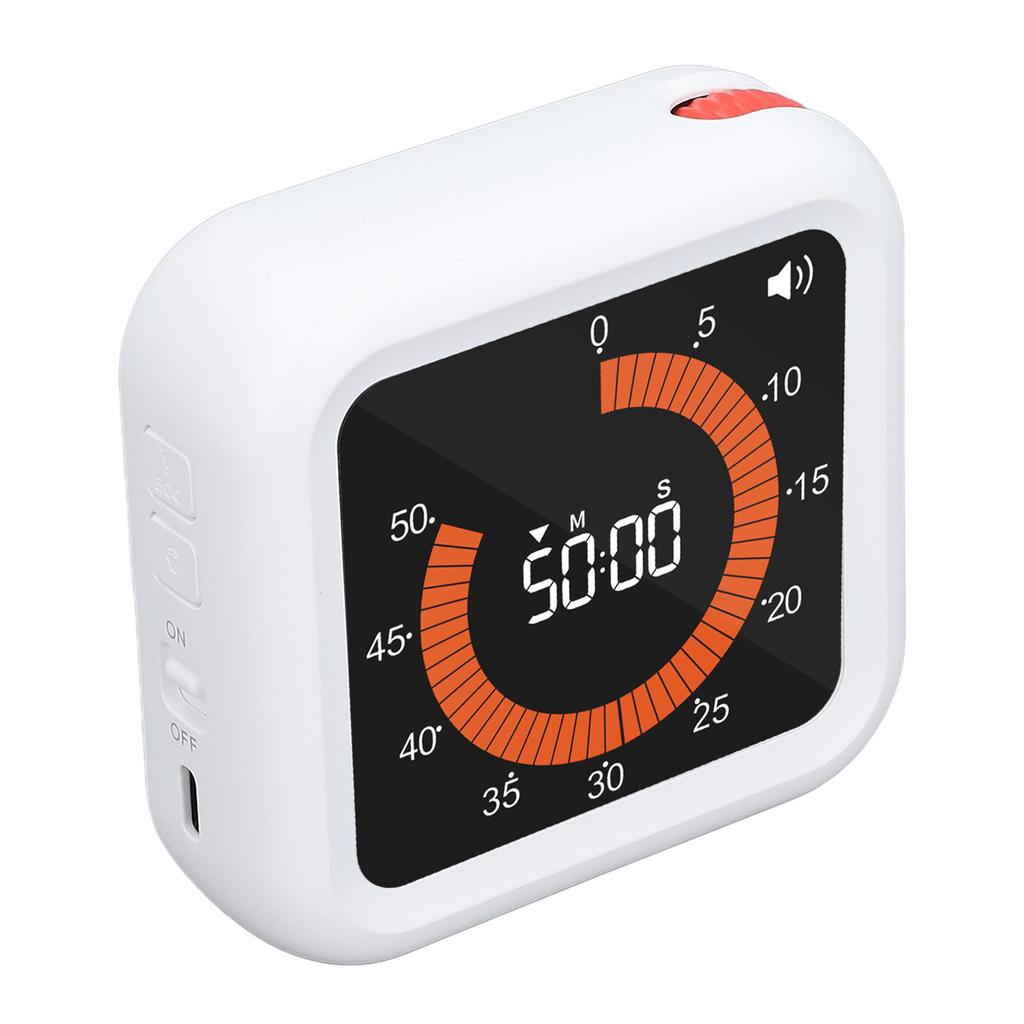 Vizuální časovač Tichý dobíjecí Magnetická zadní strana Odpočet Nahoru Digitální časovač se stojánkem pro studium pečení vaření