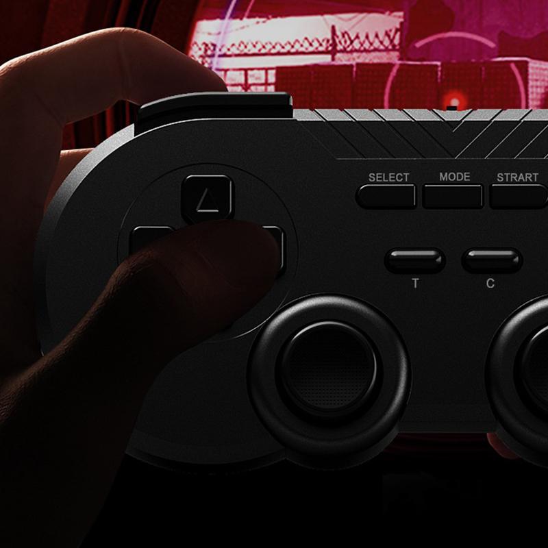 Controlador Bluetooth Sem Fio Para Switch PC Celular Computador 2.4G Gamepad Joystick Mini Controlador de Jogo Game Stick