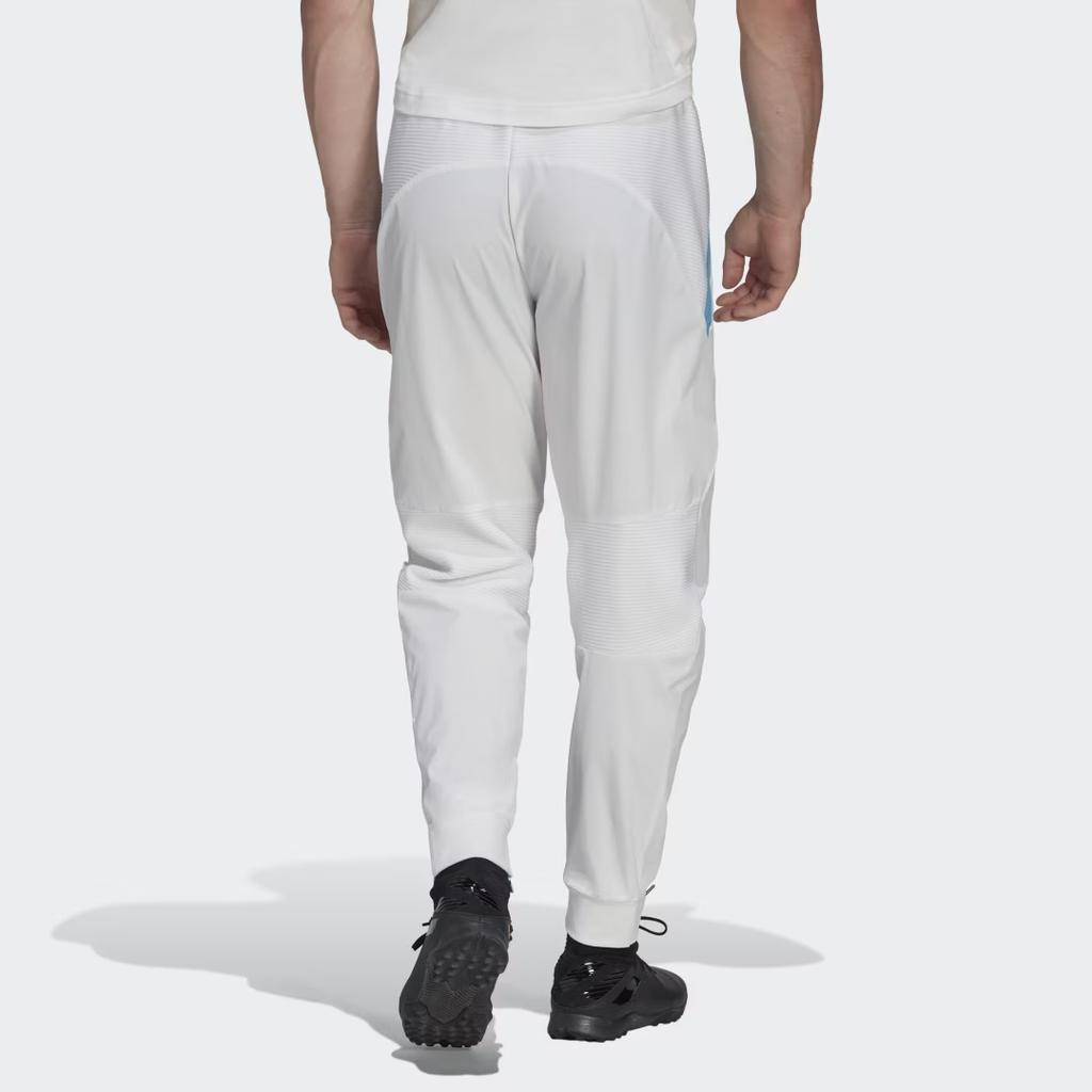adidas Belgium Color Block Lace-Up Casual Comfortable Soccer Pants Unisex Pants White IC1569