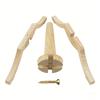 Supporto per Saxofono Soprano Compatto in Legno Leggero Stand Espositore per Prove, Esibizioni e Uso Domestico