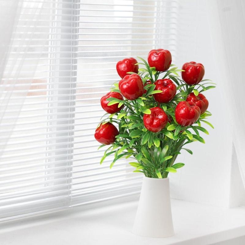Realistic Plastic Foam Fruit Bouquets Indoor Decoration Flower Arrangement Centerpiece For Table Shelf Display
