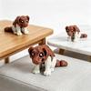 Articulated Dog Figurine, 3D Printed Cute Puppy with Movable Joints, Colorful Desk Pet for Home Office, Stress Relief Toy Gift