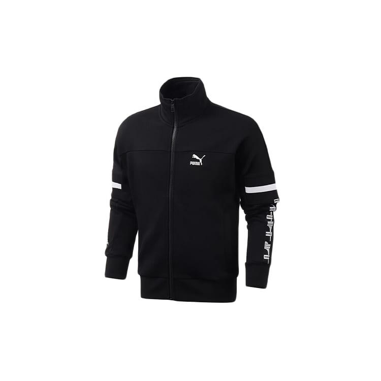 PUMA XTG Jackets Men's Black Stand Collar Moderate Other 595866-01
