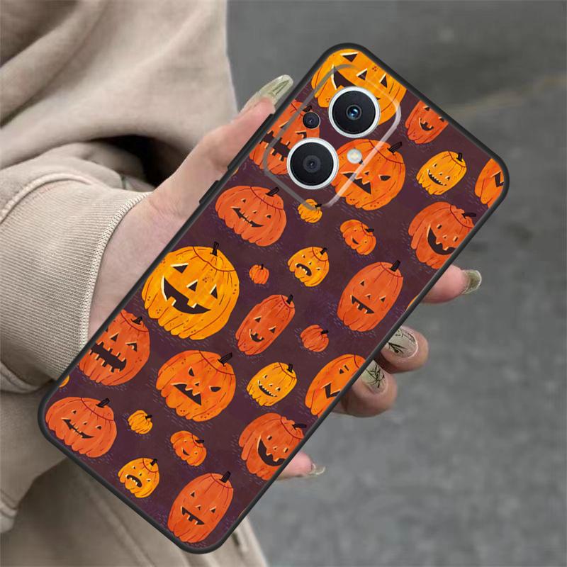 Halloween Pumpkins Case For OPPO Reno 4Z 5Z 8T 10 11 Pro 11F 7 8 5 6 Lite OPPO Find X6 X5 Pro X2 X3 Neo Cover