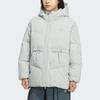 Adidas Originals Bow Mid Down Warm Sports Duck Down Comfortable Hooded Jacket Women Jacket KF3686