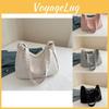 Versatile Street Style Canvas Crossbody Bag For Women And Men Available In Black Pink Silver