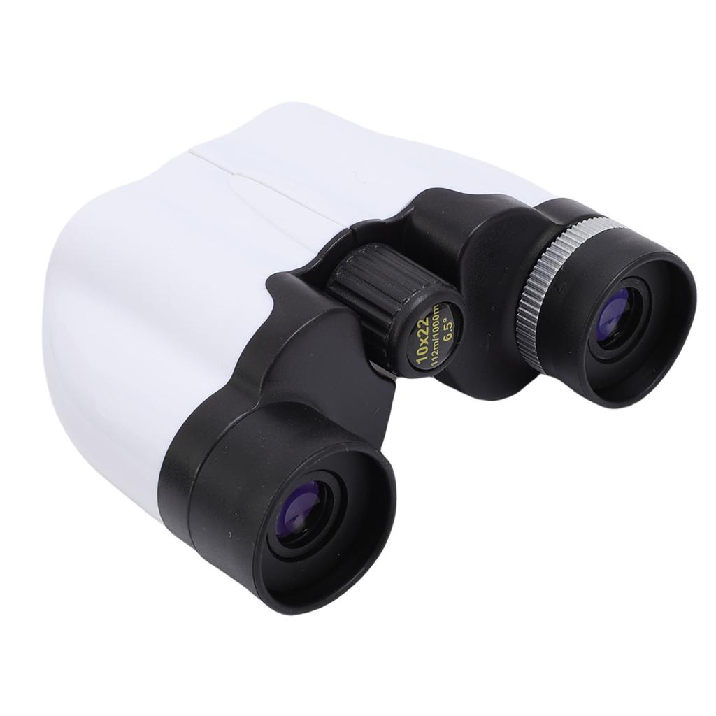 Small Binoculars Multifunctional Rain Proof Non Slip Shock Proof 10X Magnification Portable Binocula
