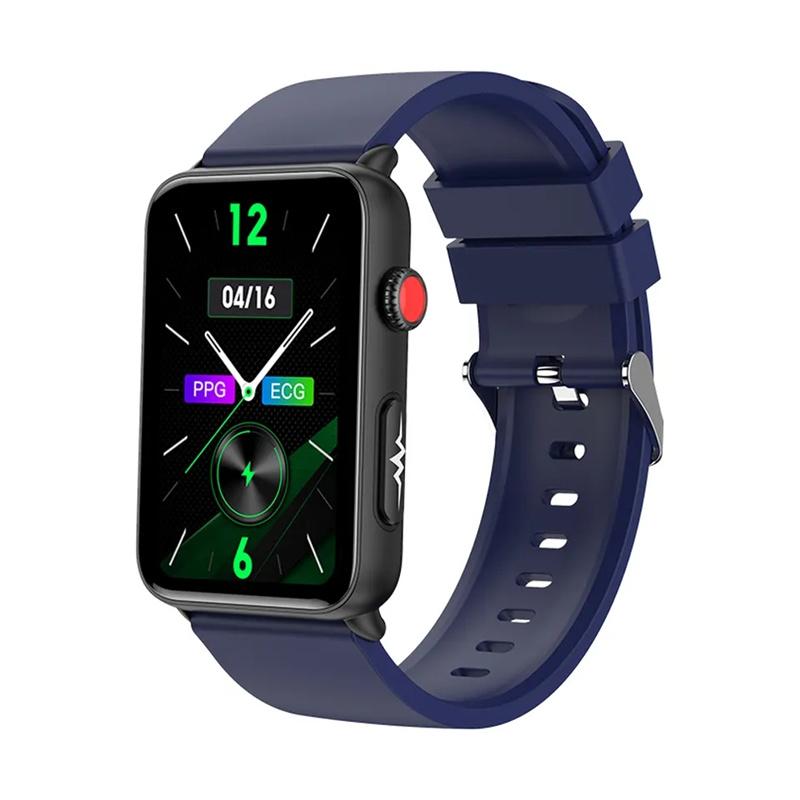 

Smart Watch ET620 1.57 Inch ECG BT Call Heart Rate Blood Pressure Health Monitoring Sports Bracelet Men Women Smartwatch синій