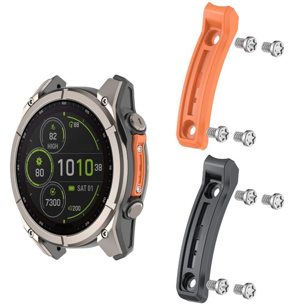 Metal Anti-collision Strip for Garmin Fenix 8/Tactix 8/Quatix 8/Fenix 8Pro Smart Watch Accessories