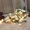 Warm Light Rose Flower Lights Colored Lights Decorative Garland LED String Lights  Christmas Day