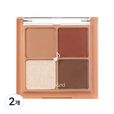 Rom&Better Than Eyes Lidschattenpalette, Nr.. M01 Getrocknete Apfelblüte, 2 Stück