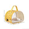 Portable Bird Travel Carrier Bag Breathable Foldable Parrot Cage for  Cockatiels Sugar Glider Small Pets Outdoor Walking
