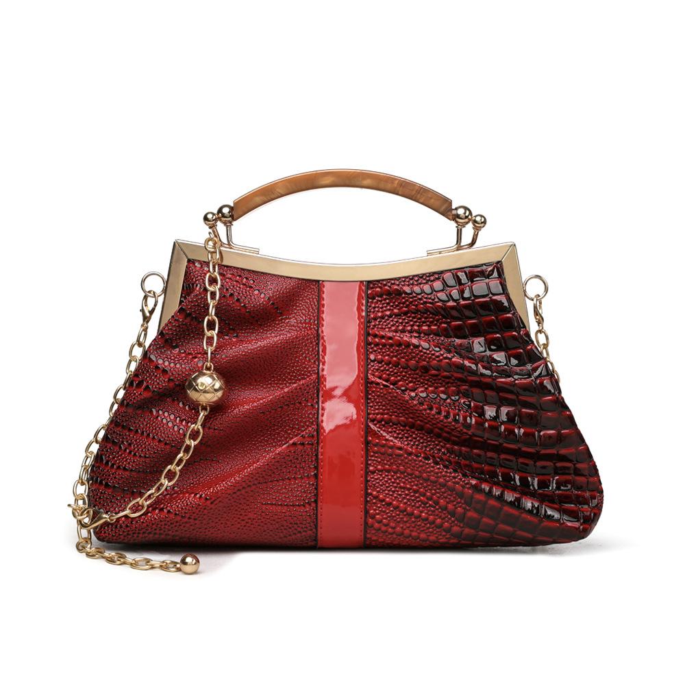 Muscheltasche - Große Umhängetasche für Damen, Stilvolle Handtasche