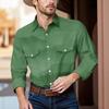 Men'S Fashionable Lapel And Shoulder Length Short Sleeved Casual Top