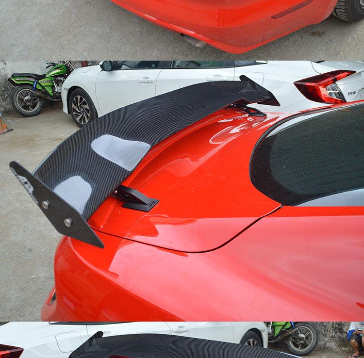 APR Style Carbon Fiber Rear Wing for 2015-2023 Ford Mustang - Modified Wind Deflector