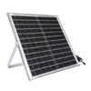 Aluminum Frame 12V 20W Monocrystalline Solars Panel For Roof Vents And Outdoor Lighting