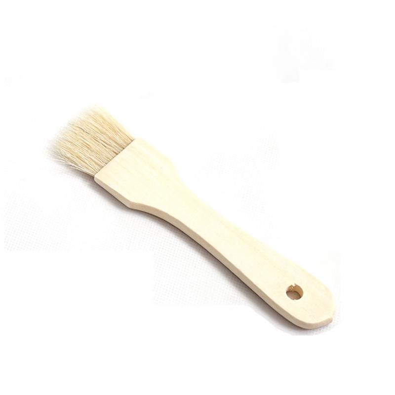 SMVP Wooden Handle BBQ Basting Brushes, 4-Pack