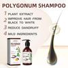 EELHOE Polygonum multiflorum Shampoo 100ml Natürliches Haarwachstum förderndes Öl Nährt das Haar Reduziert Haarausfall Haarpflege Natürliches schwarzes Haar