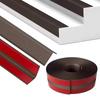 1PC 1mx9.8cm L-shape Stair Edge Protector Step Anti-skid Tape PVC Wrapped Corner Pressure Edge Strip for Indoor&Outdoor