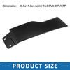 ABSOPRO Nedre frontlyktforlengere Skjermforlengelsespaneler for Toyota Sequoia Svart ABS-plast (Front) 53932-0C904 53931-0C904, 2009-2018,