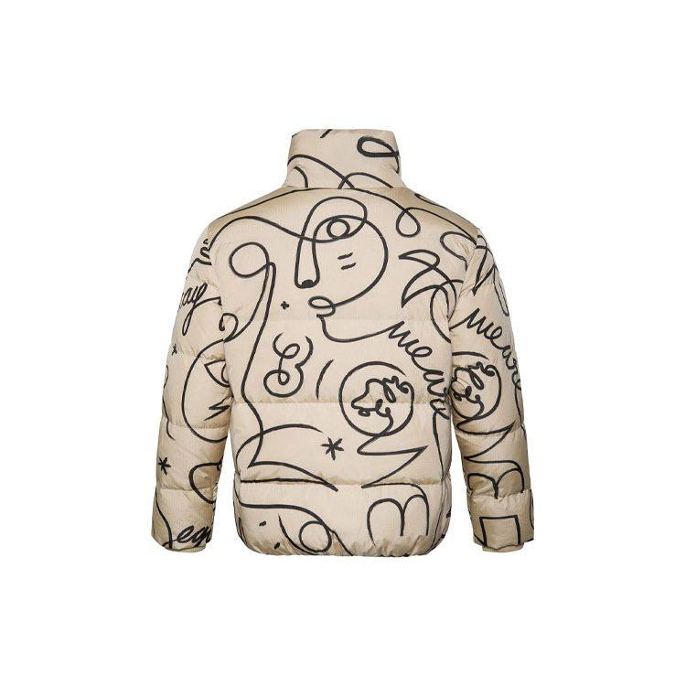 Li Ning Down Jacket Winter Men's Beige AYMR443-2