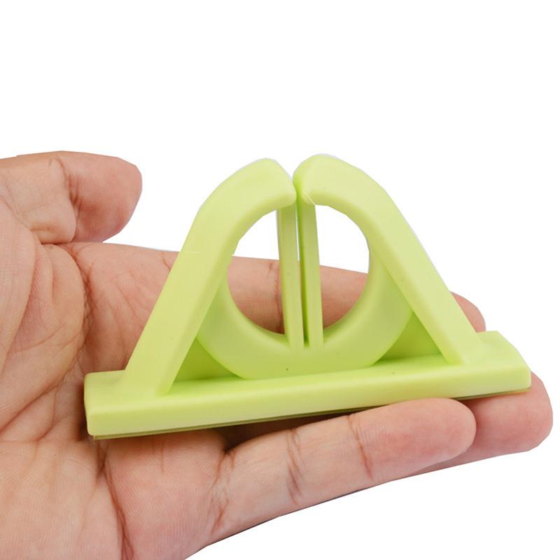 Fishing Rod Display Rack No Punch Vertical Silicone Bracket Fixing Rack Fishing Rod Collection Rack Fishing Tools Accessories