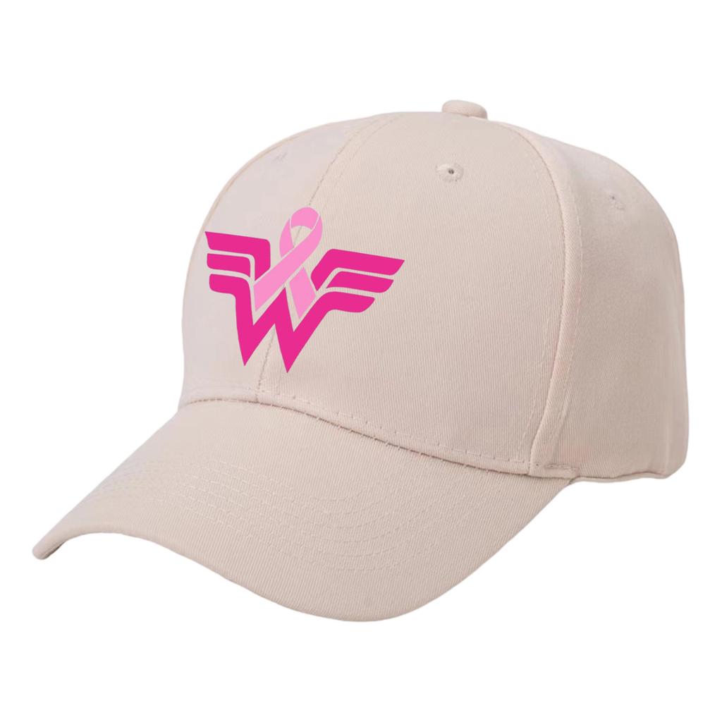 Deep Crown Baseball Cap Fashionable Sun Hat Printed Peaked Cap