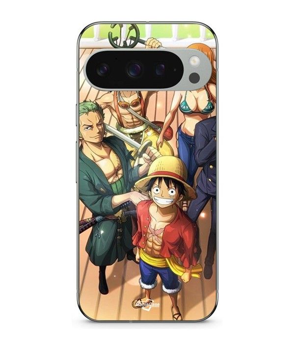 Case - MANIACASE - Google Pixel 9 Pro - Silicone - Soft - One Piece Manga Anime