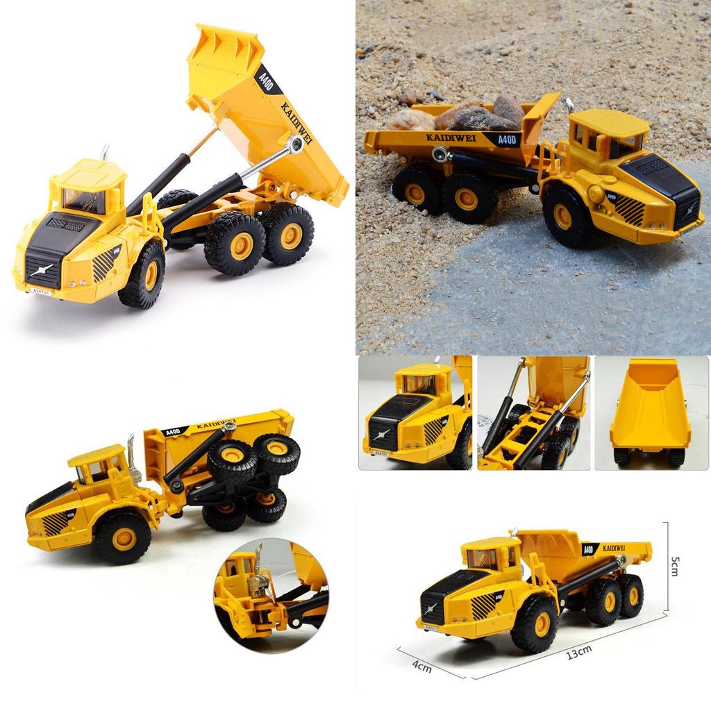 Model wywrotki Kdw 1/87 Diecast, Metalowy Pojazd Budowlany Dla Dzieci