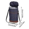 Wine Bottle Cooler Bag Leakproof Tote Carrier Storage Pouch Reusable Wine Carrying Case For Beach Traveling Work Lunches Trips